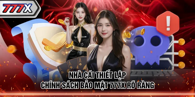 Nhà cái thiết lập chính sách bảo mật 777X rõ ràng